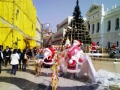 セナド広場（クリスマス準備中）