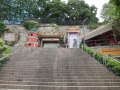 カモンエス公園脇の寺院