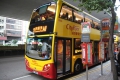 香港A11バス、上環へ到着