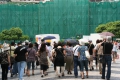 セナド広場の日本人団体客